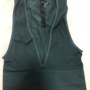 Urban outfitters seamless plunging bra top